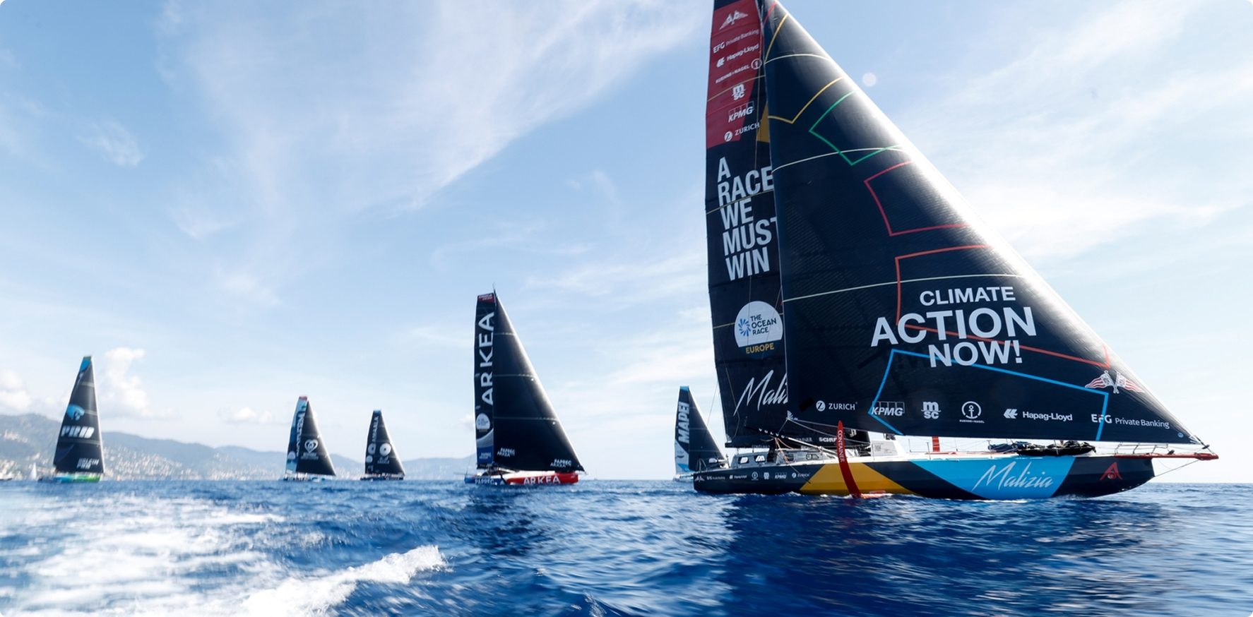 Réglage de voile à 8 nœuds, dernière ligne droite avant Funchal 3